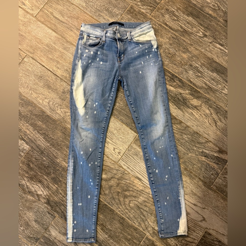J Brand Women's Jeans Size 27, Skinny Leg , Bleach Spots